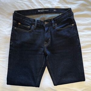 Banana Republic Legacy Skinny Fit Dark Wash Jeans 30x30